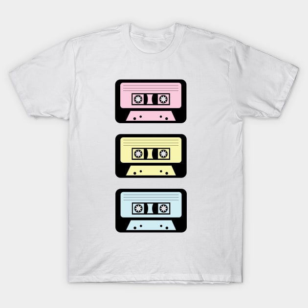 Cassette tape T-Shirt by VazFelipe